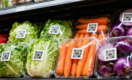 qr codes on fresh foods qr codes on fresh foods