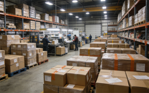 in the warehouse in the warehouse
