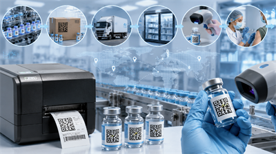 Barcode Printers Enable Vaccine Tracking and Anti Counterfeiting
