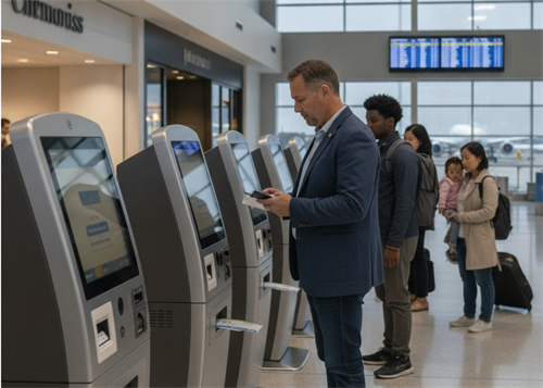 check in at airport